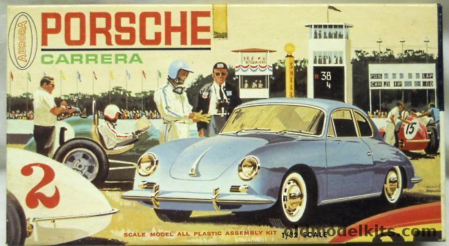 Aurora 1/32 Porsche Carrera Coupe, 539-50 plastic model kit
